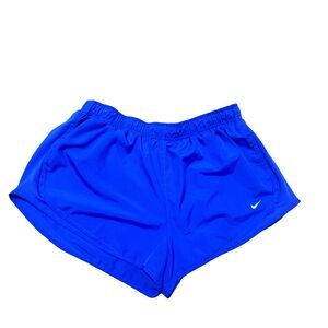 Nike Dri-FIT Running Shorts Women’s XL Blue Lined excellent condition